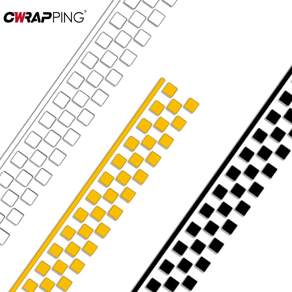 50см Наклейки в клетку для автомобиля Наклейки на крышку бензобака Водонепроницаемая декоративная наклейка для автомобиля мотоцикла DIY аксессуары