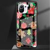 Стеклянный чехол для Xiaomi Poco X3 NFC 11 Lite 11T F3 M3 для Redmi Note 11 10 9 8 Pro 10S 9S 9A 9C, чехол для телефона, милый рождественский снеговик