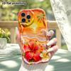 Phone Case: 2D flat, suitable for iPhone 18 17 16 15 14 13 12 Pro, protective case, phone decoration, beach sunset, Halloween and Christmas gift