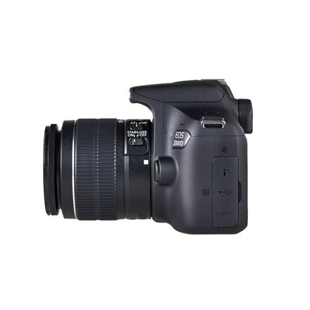 Canon Eos | 2000D | Ef-S 18-55Mm Iii Lens | Black