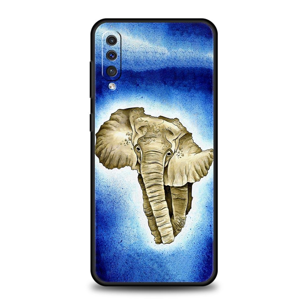 Чехол для телефона Samsung Galaxy A16 A14 A12 A54 A52 A50 A22 A20e A06 A04s A32 A72 A70 A30 A34 Покрытие Карта Африки География Расписной