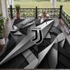 Soft Floor Carpet Juventus FC Pattern Area Rug Decorative Mat For Home Room Decoration