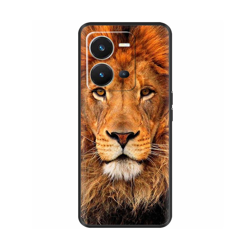 Cute Silicon Phone Case For Vivo X80 Lite 5G Case 2022 Black Silicone Soft TPU Back Cover for vivo X80 Lite X80Lite Bumper Capas