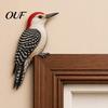 Thoughtful Gift for Librarians And Teachers Wooden Bird Door Topper Decor, Adorable Shape Corner Statue, Handcrafted Wood Decor Sign, Woodland