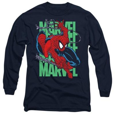 Spider-Man Футболка унисекс для взрослых с надписью «Ползание по стенам»