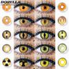 DORELLA 1 Pair Softlens Iceland Diamond Jolie Diva Big Eyes Soft Color Contact Lens Cosmetic Contactlen