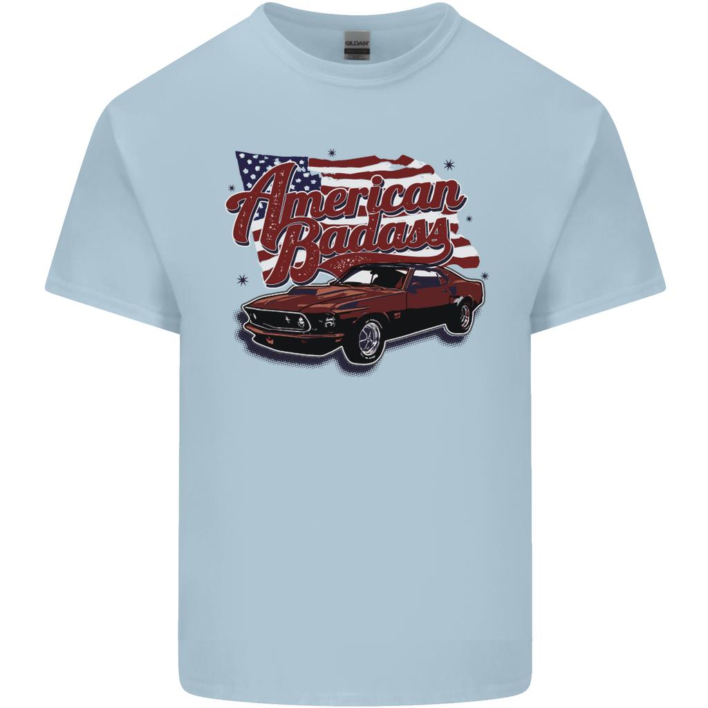 American Badass Muscle Car Unisexs Light Cotton TShirt
