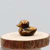 Фигурки уток из искусственного кристаллического агата, миниатюрная резьба, модель животного, садовый орнамент, статуэтка утки, декоративное искусство для спальни