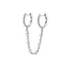 CRMYA Gold color Stud Earrings For Women Vintage Color CZ Zircon Piercing Women's Earrings Trend Jewelry