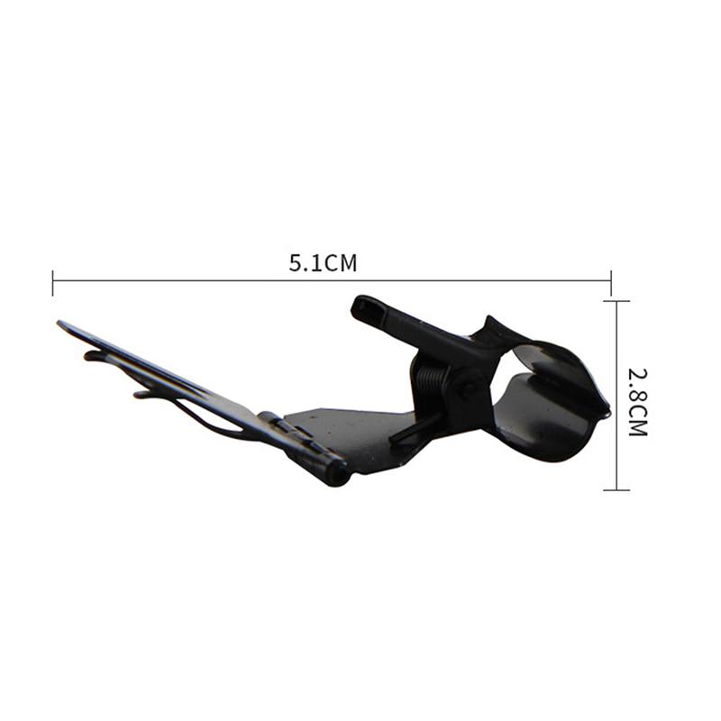 Metal Clip Shelf Edge Sign Holder, Standing Food Label Price Tag Display Stand Menu Clip On