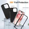 3-в-1 Гибридный усиленный бронированный чехол для IPhone 17 Air 16 15 14 Pro Max Plus Беспроводная зарядка OTT-BOX Жесткий противоударный защитный чехол