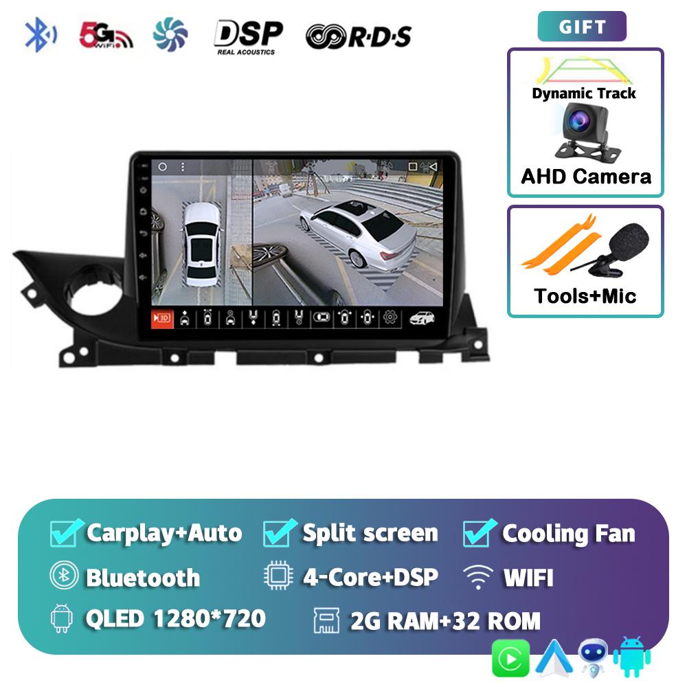 Android 14 Беспроводной Carplay Авто Магнитола Для Mazda 6 Mazda6 III 3 GJ GL ATENZA 2018 - 2021 Мультимедийный Видеоплеер Стерео DSP