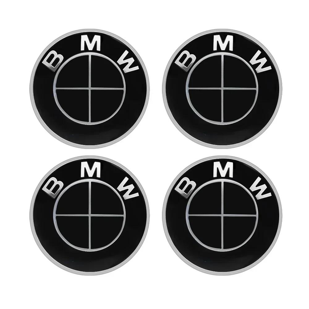 LLTXS1 Car Sticker 56/60/65/70mm Car Badge Wheel Center Cover Stickers Hub Caps Decal For BMW M M3 X5 X3 E46 E90 E39 F10 F20 F30 G20 E6