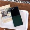 Оригинальный чехол из жидкого силикона для Samsung Galaxy Z Flip 7 6 5, матовый, противоударный, конфетные цвета, ультратонкий, для Flip7