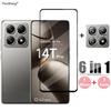 6-в-1 Защитное Стекло Для Xiaomi 14T Pro Закаленное Стекло Xiaomi 14T Pro Защитная Пленка для Экрана HD Защитная Пленка для Линзы Телефона Xiaomi 14T Pro