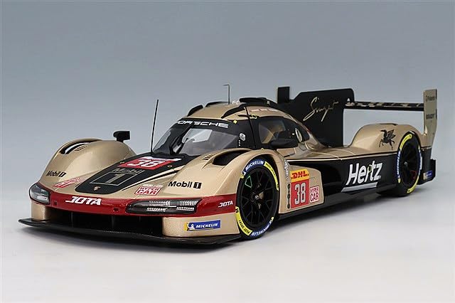 Norev Porsche 963 Hertz Team Jota Lone Star 2024 24 часа Ле-Мана Расмуссен 1/18 №38 P. Хэнсон/Дж. Кнопка/О.