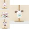 Cute And Soft Kuromi My Melody Cinnamoroll Plush Toy Keychain For Collectors