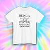Funny Adulting T-Shirt Everyday Feels Excessive Sarcasm Humor Tee S-5XL