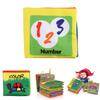 Soft And Colorful Intelligence Development Cloth Bed Cognize Book For Kids Infants