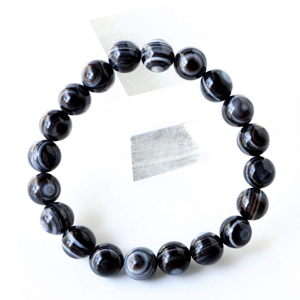 Браслет Celestial Eye AAA 10 мм, четки из натурального камня Power Stone, внутренний диаметр [ЗОЛОТОЙ КАМЕНЬ] прибл.. 19.5см