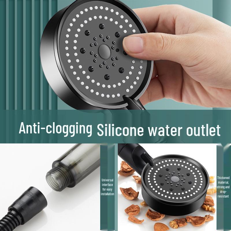 Многофункциональный черный душевой набор «Черная пятница» - Высокое давление и большой поток воды