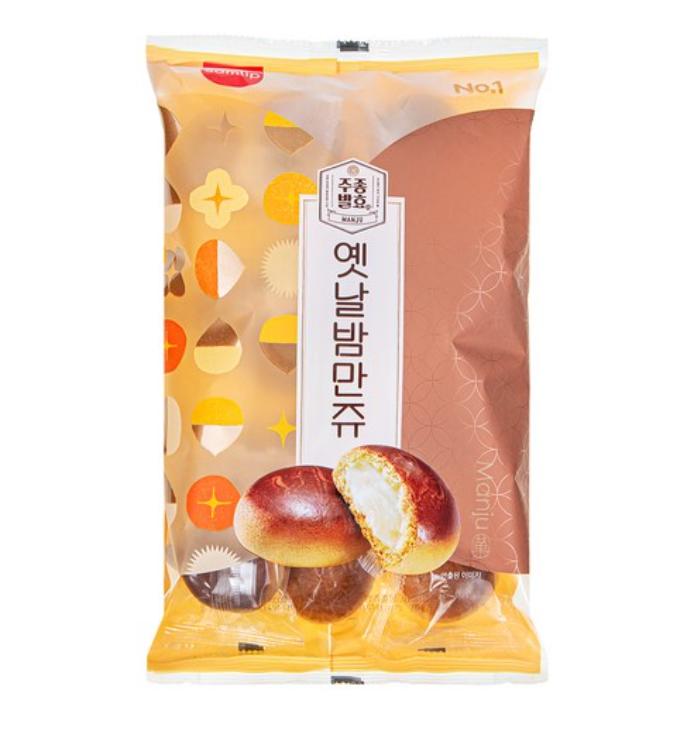 Sweet Korean Chestnut Pastries – Traditional Snack (400g)