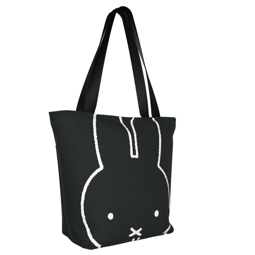 Miffy Body Bag Bag Shopping Bag Large Capacity Tote Bag Bear School Handbag Cosmetic Bag Eco Bag Convenience Store Bag Shopping Bag Lightweight