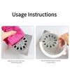 20pcs Shower Drain Hair Catcher Net, PP Material Waterproof and Blockage, Suitable for Kitchen Bathroom Drainage Pipe Eye Patch