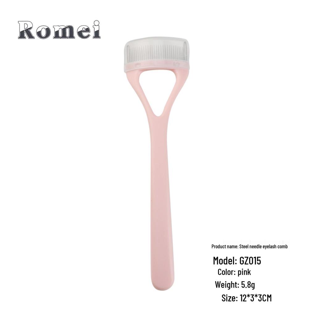 Инструмент-расческа для бровей и ресниц с иглой из нержавеющей стали