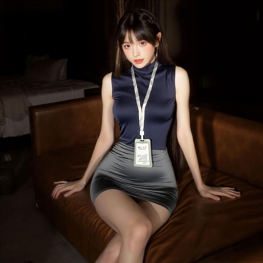 Прозрачный свадебный комплект нижнего белья 'Чистое Желание' - Страстный и Соблазнительный женский домашний костюм