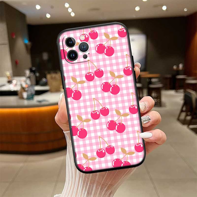 UP21 Cherry summer fruit New High-End Shell Phone Case for Xiaomi Poco C40 C50 C51 C55 C65 C71 C75 F3 F5 F6 F7 M2 M3 Pro Ultra