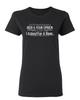 The Difference Between A Beer Sarcastic Novelty Graphics Funny Womens T-Shirt