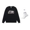 Свитшот Li Ning Sports Life Collection Зимний Унисекс Черный AWDRG40-2