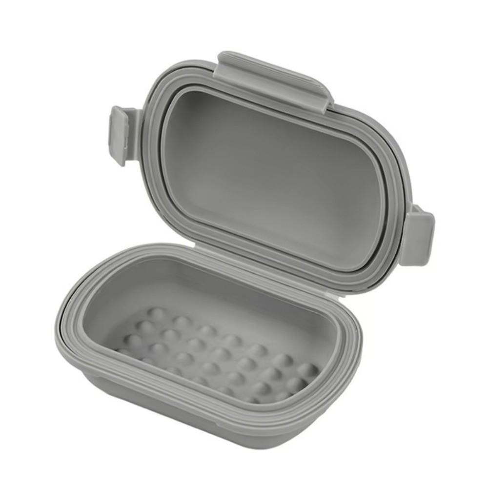 Travel Soap Container Silicone Soap Box Portable Soap Dish For Travel Hotel