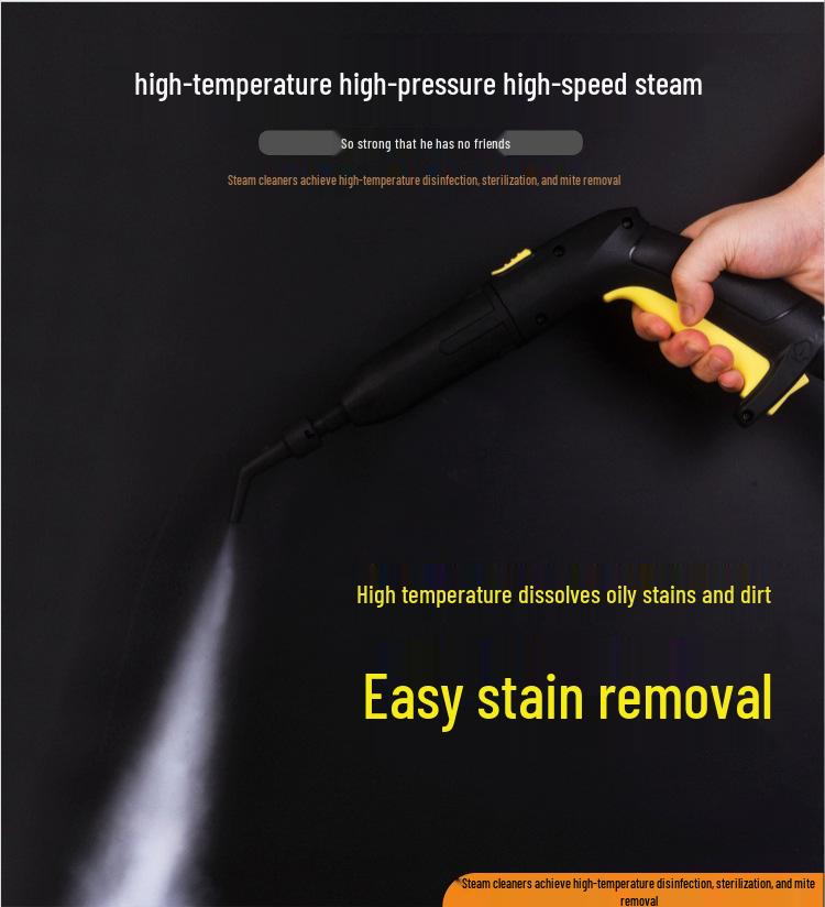 European High-Temperature Steam Cleaner for Car Film and Formaldehyde Removal
