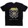 Новая унисекс футболка Anthrax с лицензией: Среди Королей Короткий Рукав Различные Размеры