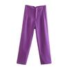 Женские брюки-костюм с высокой талией для похудения 2026 - Европейский и американский стиль, 38 цветов, Укороченные брюки, визуально делающие моложе