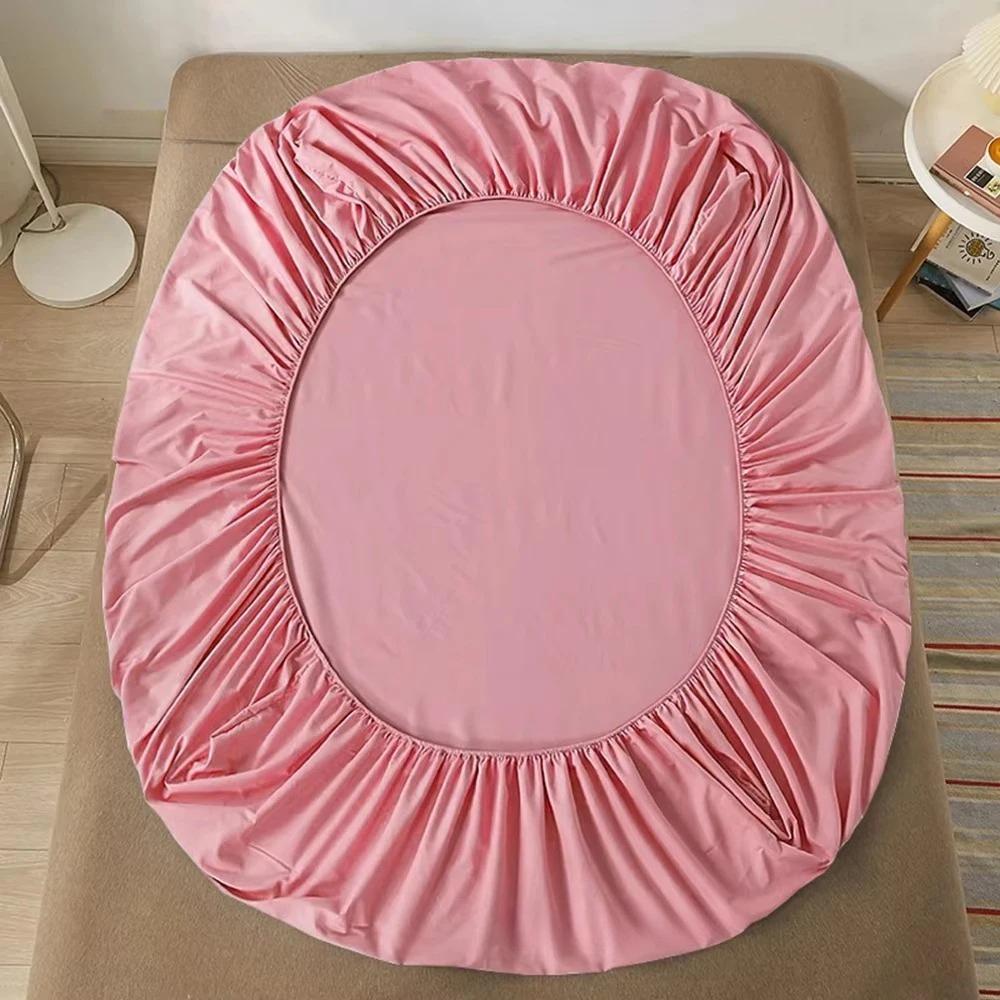 Простыня на резинке, нескользящие регулируемые наматрасники для односпальной, двуспальной, королевской и полуторной кровати