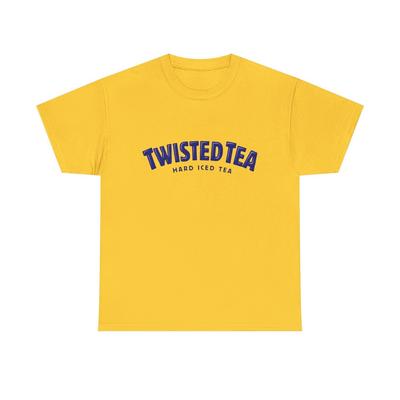 Футболка с ретро-графикой Twisted Tea, унисекс, из плотного хлопка, НОВАЯ, унисекс