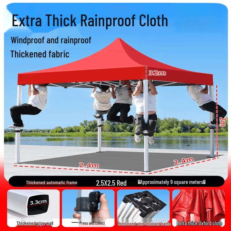 Jun Ding Camp 2.5x2.5M Automatic Outdoor Canopy Tent