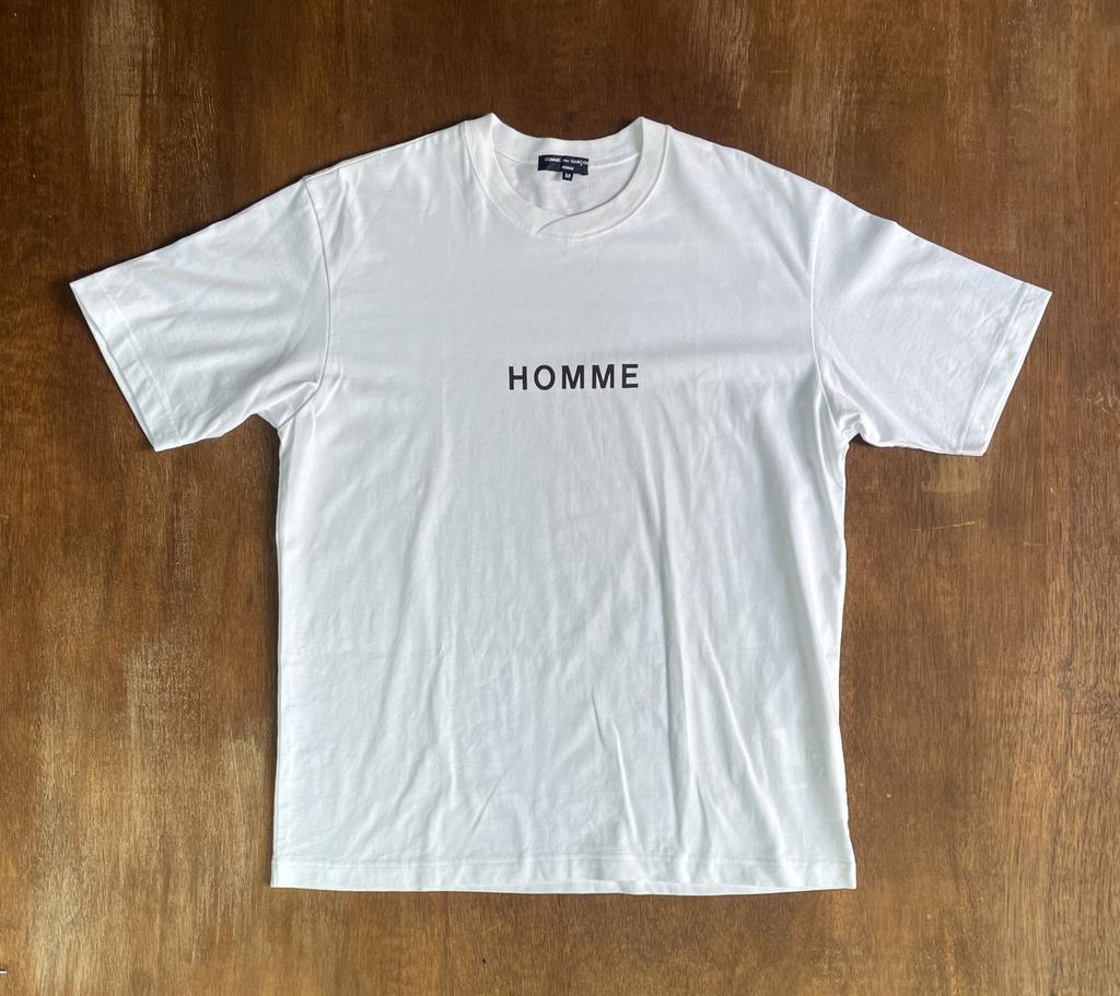 COMME des GARCONS HOMME Logo Tee 2021 Made in Japan Unisex T-Shirt