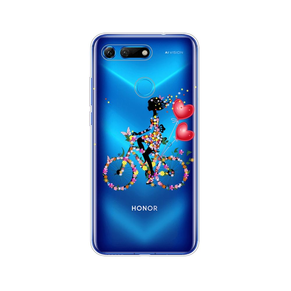 Чехол для Huawei Honor View 20 V20 Чехол TPU Funda Мягкий силиконовый чехол для Honor V20 Capa Cover Full 360 Защитная оболочка