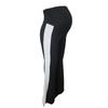 Maternity Wide Leg Pants With High Waist Support Side Slit Color Block Design Comfortable Daily Wear