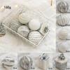 Premium White Foam Christmas Ornaments Set Tree Decor Window Display Ceiling Hanging