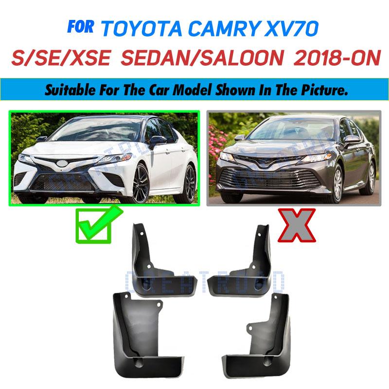 Для Toyota Camry 2018 - 2024 Автомобильные брызговики Брызговики Защитные щитки Брызговики Щиток Крыло Аксессуары