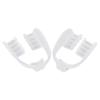 2Pcs Teeth Grinding Guard Sleep Mouthguard Splint Clenching Protector Tools
