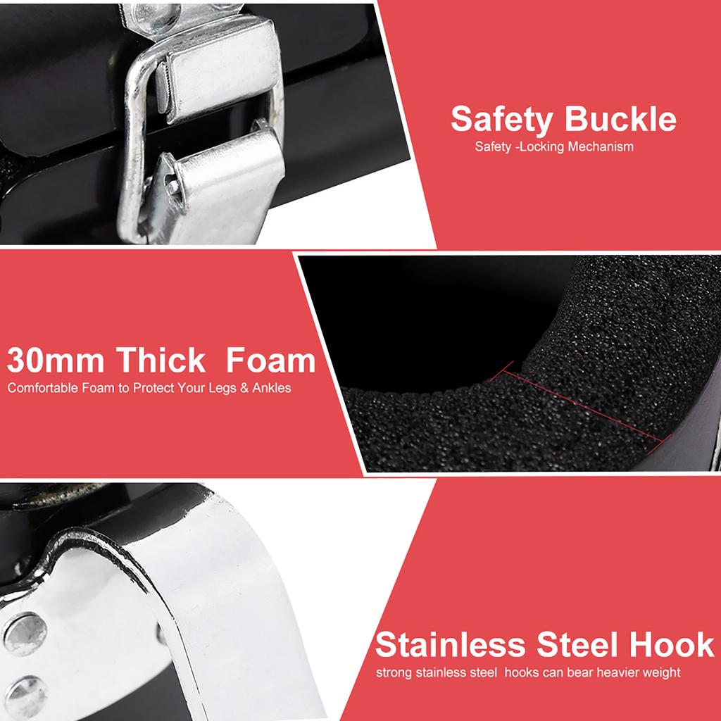 Прочная стальная рама Фитнес Силовые тренировки Гравитационные инверсионные ботинки Совершенно новые