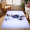 Inter Milan Player Action Area Rug Perfect for Hallway Playrooms Game Room Kitchen Antislip Carpet Office home decor Wedding Party Gift