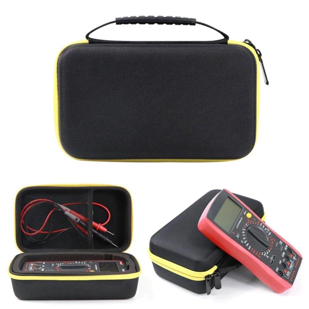 Waterproof Multimeter Storage Bag Hard Case Tool Organizer Pocket Tool Box  Test Leads Tool