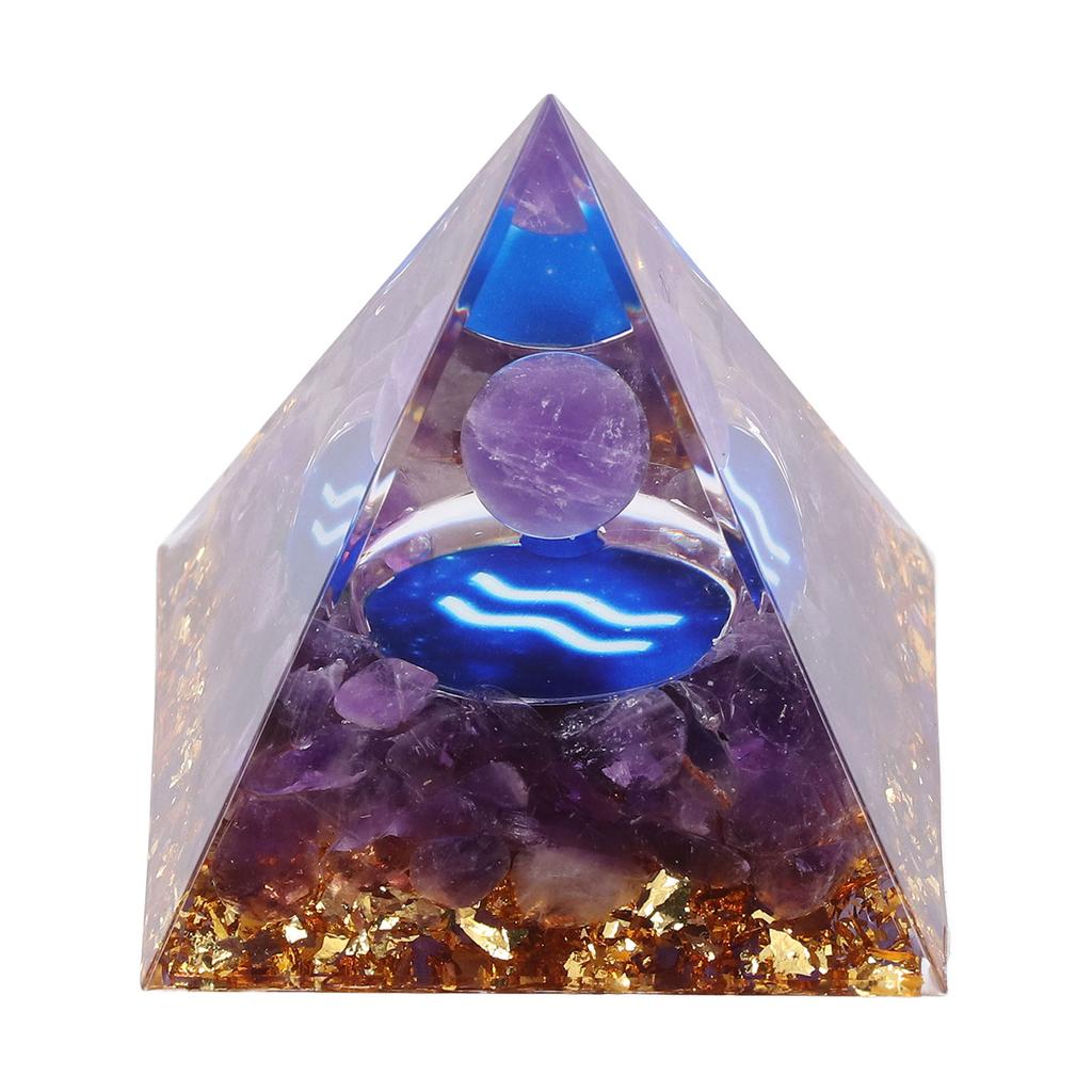 Созвездие Пирамидальный Камень для Позитивной Энергии Снижение Стресс Чакра Смола Исцеление Медитация Сила